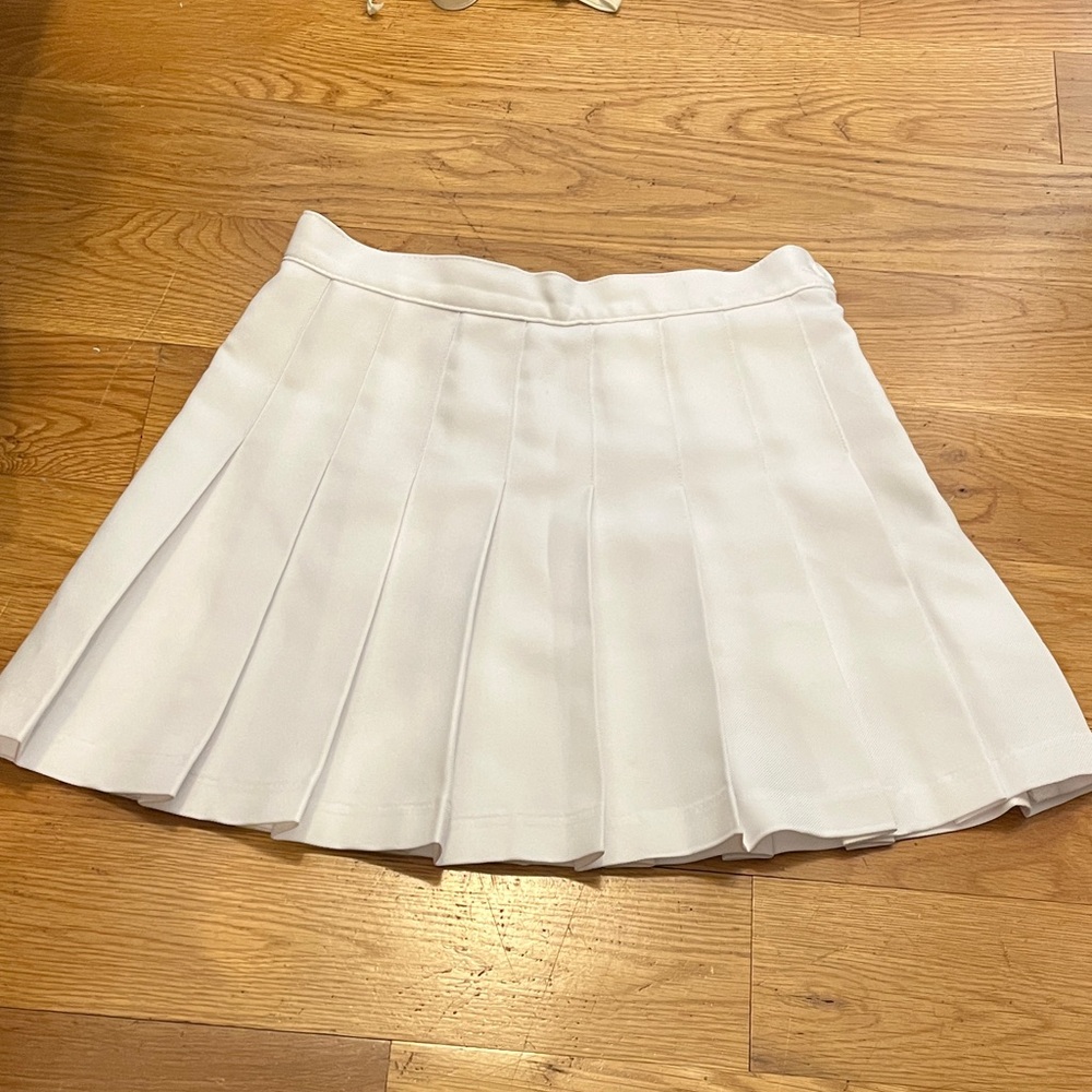 Vintage American Apparel White Tennis Skirt
